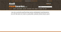 Desktop Screenshot of meanbeanies.com